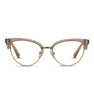 MUSE FRANCESCA 35-000520 CLEAR PEACH EYEGLASSES SUNGLASSES FRAMES 51-17-145